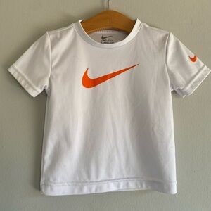 Nike 2T shirt orange swoosh